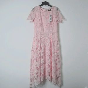 Preston & Newyark Lace Flowered Dress(NEW)